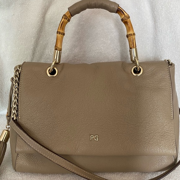 Purificacion Garcia Bags Purificacion Garcia Top Handle Leather Bag Poshmark